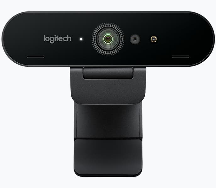 webcam profissionao transmissao youtube logitech brio 4k