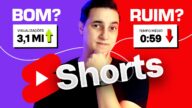 youtube shorts ajuda ou atrapalha